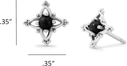 Boma Jewelry Sterling Bohemian Star Stud Earrings in Saudi Arabia