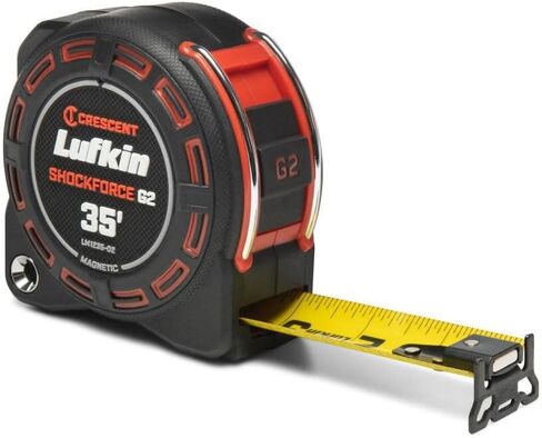 Crescent Lufkin Shockforce G2 35-ft Nite Eye Magnetic Tape Measure- LM1235B-02 in Kuwait