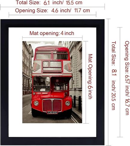 8x10 Picture Frame Brown Set of 3, Display Pictures 5x7 with Mat or 8x10 Without Mat for Wall Mounting or Table Top Display in Saudi Arabia