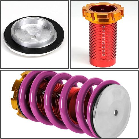 DNA MOTORING COIL-HC88-T11-BK Coil Over Sleeve Kits in Saudi Arabia