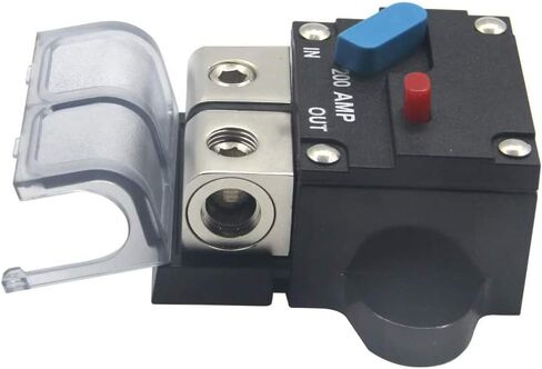 Car Fuse Holders Inverter Circuit Breaker, Car Audio Energy Inline Circuit Breaker Fuse Inverter with Waterproof Cover for Motor Auto Car Marine Boat (250A) in Saudi Arabia