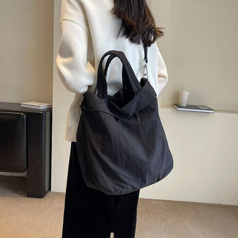 Women Crossbody Bag, Weekender Tote Bag for Girls, Large Hangbag with Shoulder and Carrying Strap Hobo Gym Bag for Sport/Yoga in Kuwait