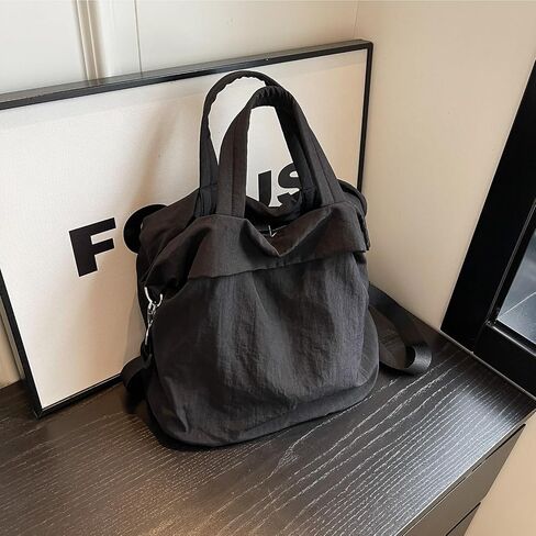 Women Crossbody Bag, Weekender Tote Bag for Girls, Large Hangbag with Shoulder and Carrying Strap Hobo Gym Bag for Sport/Yoga in Kuwait