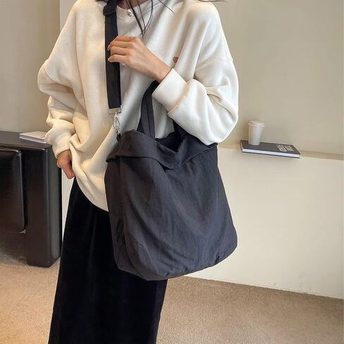 Women Crossbody Bag, Weekender Tote Bag for Girls, Large Hangbag with Shoulder and Carrying Strap Hobo Gym Bag for Sport/Yoga in Kuwait