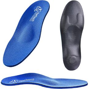 Arch Support Orthotics Metatarsal Pads Orthopedic Inserts for Morton's Neuroma,Ball of Foot Pain Relief Memory Foam Insoles with Poron Heel Cushion