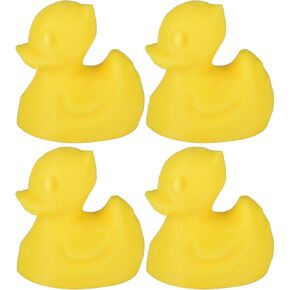 Funny Car Tire Valve Stem Caps,4 pcs Upgraded Universal Cute Duck Valve Stem Caps Cover for Cars Trucks Bikes Motorcycles(Colored Yellow)