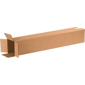 PARTNERS BRAND 6x6x36 Tall Corrugated Boxes, Tall, 6L x 6W x 36H, Pack of 25 | Shipping, Packaging, Moving, Storage Box for Home or Business, Strong Wholesale Bulk Boxes