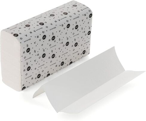 EZbrnd Premium Recycled 1ply MULTIFOLD Hand Towel Paper, FSC certified, 250 Sheets x 16 pk, P1F3L in Saudi Arabia