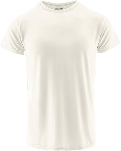 KICKEE Men’s Short Sleeve Crew Neck Tee, All-Day Comfy Basic Tee in Kuwait