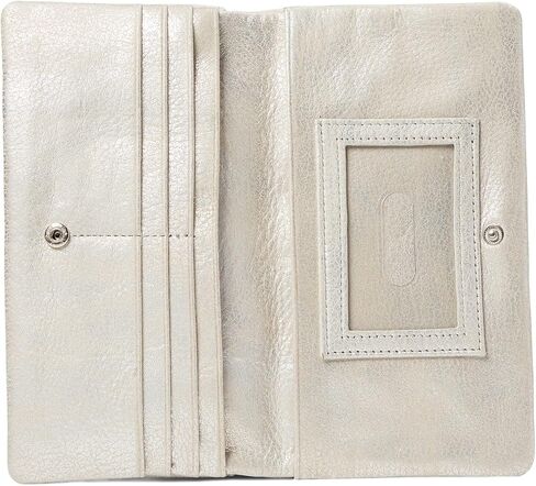 HOBO Lumen Continental Bifold Leather Wallet for Women, Snap Closure in Saudi Arabia