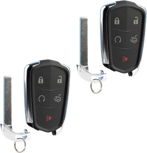 Car Key Fob Keyless Entry Remote fits Cadillac ATS CTS Escalade SRX XTS 2014 2015 2016 2017 (HYQ2AB) in Saudi Arabia