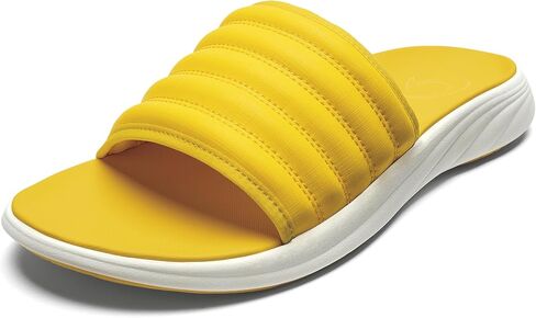 OLUKAI Komo Men's Slide Sandals, Water-Friendly Shoe with Cushioned Strap, All-Day Comfort & Support in Kuwait