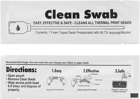 105999-701 12-Pack Cleaning Card 2 Piece Set for Zebra ZXP Series 7 ZXP7 ID Card Printer,12 Printer Path Cleaning Cards and 12 Feeder Cleaning Cards in Kuwait