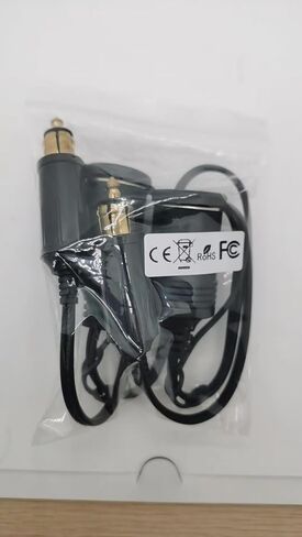 iMESTOU European Male Din Plug-US Female Cigarette Lighter Socket Adapter 12V-24V with Waterproof Cover in Saudi Arabia