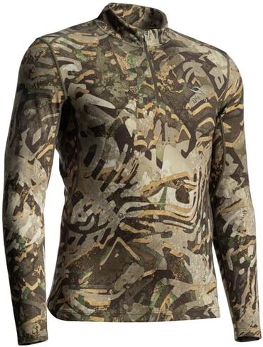 TUO Kinetic Merino 250 1/4 Zip Base Layer Shirt - Versatile Warmth, Moisture-Wicking, Odor-Resistant, and Comfortable in Kuwait