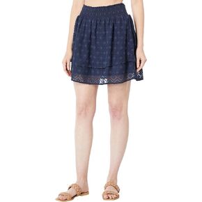 Bobeau Smock Double Layer Skirt