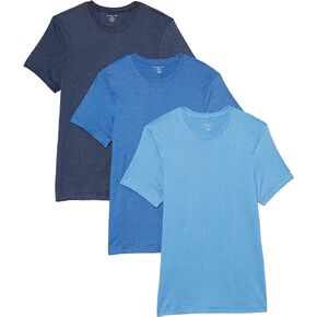 Evolve Men's Performance Cotton 3 Pack Crew Neck T-Shirt