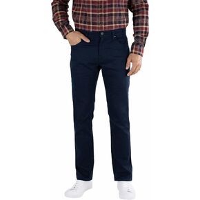 Jachs New York Mens Mid-Weight 5 Pocket Stretch Pant
