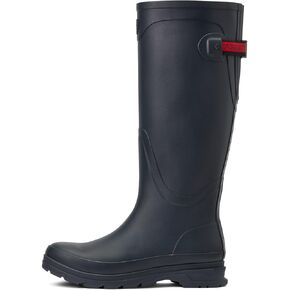 Ariat Womens Kelmarsh Rubber Rain Casual Boots Knee High Low Heel 1-2" - Green in Saudi Arabia