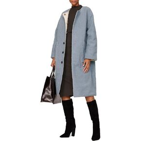 RTR Design Collective Oversized Shearling Coat