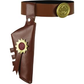Woody Cowboy Belt Hat with Bandana Sheriff Halloween Cosplay Costume Kit Accessory