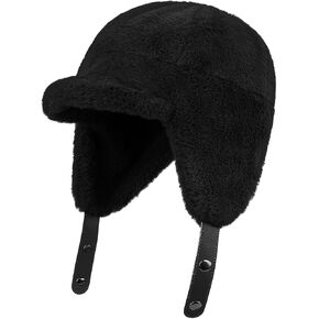 CLAPE الطيار الصياد قبعة الروسية منفذها جندي القبعات مع قناع الأذن اللوحات Ushanka قبعة الشتاء قبعة التزلج الصيد الفراء القبعات in Saudi Arabia