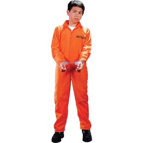 Fun World Child Got Busted Prisoner Convict Halloween Costume