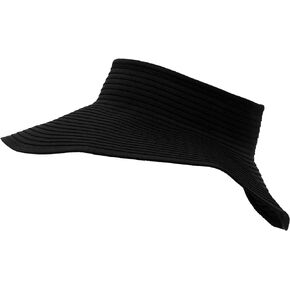 SwimZip Women's Wide Brim Sun Visor - UPF 50+ Sun Protection