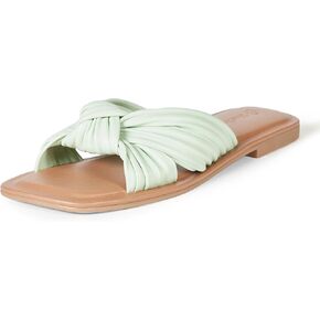 The Drop Women's Ida Bow Flat Sandal Slippers