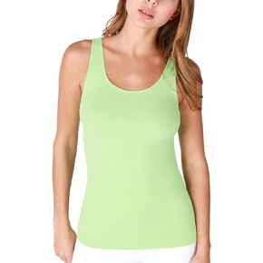 NIKIBIKI Women Seamless Basic Jersey Tank Top, Made in U.S.A, One Size