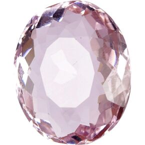 GEMHUB Oval Cut Baby Pink Topaz Stone Approx 60 to 70 Ct. Faceted Translucent Pendant Size Brazilian Baby Pink Topaz Loose Gemstone
