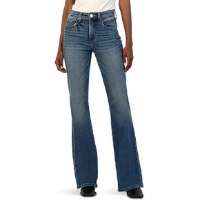 KUT from the Kloth Women's Ana High-Rise Fab Ab Super Flare in Counselled