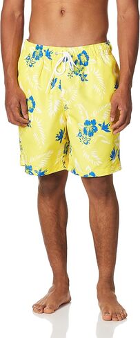 Nautica Men's Standard Quick Dry Palm Print Series Swim Trunk in Saudi Arabia
