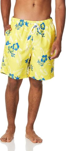 Nautica Men's Standard Quick Dry Palm Print Series Swim Trunk in Saudi Arabia