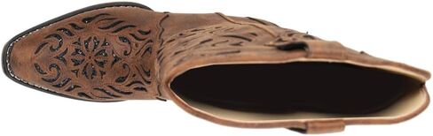 ROPER Women's Riley Glitz Embossed Snip Toe Cowboy Boots Western in Saudi Arabia