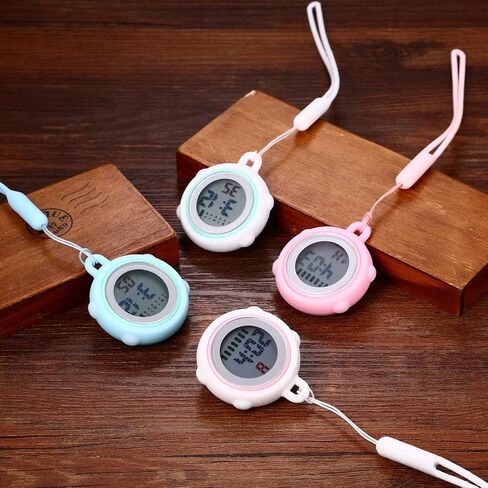 Avaner Digital Nurse Watch, Silicone Fob Watch, Pin-on Brooch Lapel Watch, Hanging Pocket Watch, Carabiner Watch with Detachable Case in Saudi Arabia