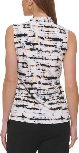 DKNY Women's Everyday Casual Sleeveless Knittop, Sand in Saudi Arabia