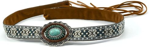 Western Hat Band for Cowboy Hats Fedora Hats Panama Hats - Adjustable Western HatBands for Men and Women in Saudi Arabia