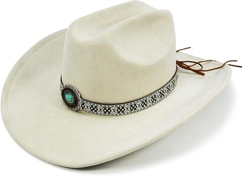 Western Hat Band for Cowboy Hats Fedora Hats Panama Hats - Adjustable Western HatBands for Men and Women in Saudi Arabia