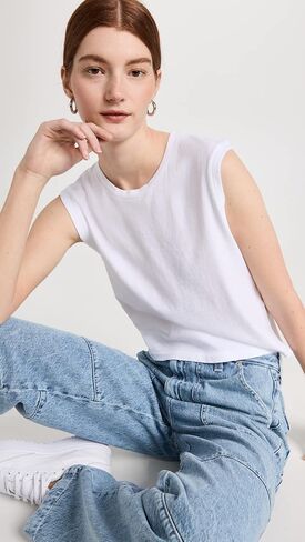 AMO Women's Sleeveless Babe Tee in Saudi Arabia