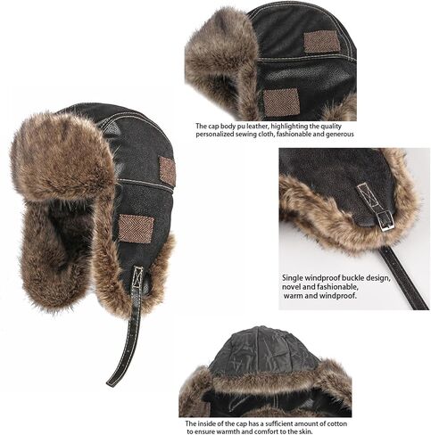 Winter Cold Hunting Cap, Men Hats, Skiing and Other Outdoor Activities in Saudi Arabia