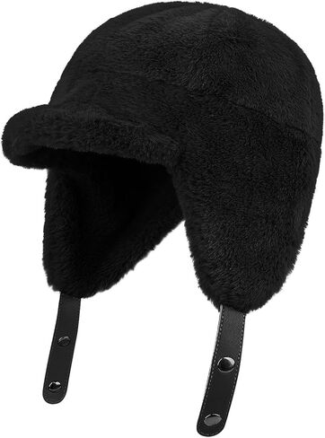 CLAPE الطيار الصياد قبعة الروسية منفذها جندي القبعات مع قناع الأذن اللوحات Ushanka قبعة الشتاء قبعة التزلج الصيد الفراء القبعات in Kuwait