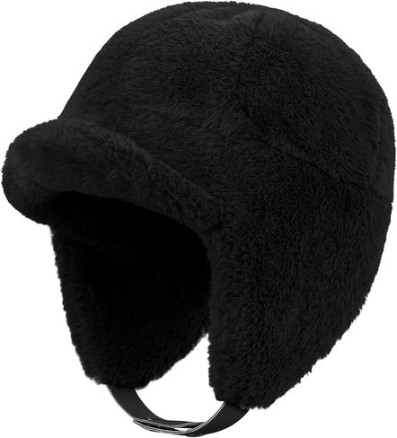 CLAPE الطيار الصياد قبعة الروسية منفذها جندي القبعات مع قناع الأذن اللوحات Ushanka قبعة الشتاء قبعة التزلج الصيد الفراء القبعات in Kuwait
