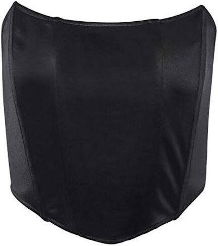 hirigin Sexy Women Push Up Bustiers Corsets Strapless Off Shoulder Slim Crop Tops Clubwear Party Outwear (pink, S) in Saudi Arabia