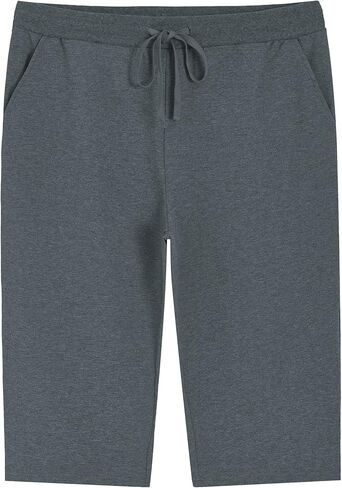 Weintee Women's Plus Size Petite Cotton Capris with Pockets in Saudi Arabia