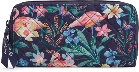 Vera Bradley Women's Cotton Jordin Continental Wallet with RFID Protection in Saudi Arabia