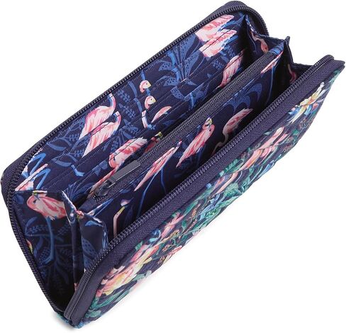 Vera Bradley Women's Cotton Jordin Continental Wallet with RFID Protection in Saudi Arabia