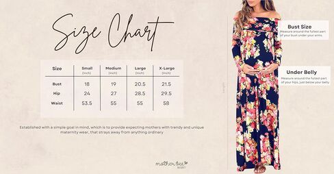 فستان حمل بدون أكتاف ورقبة متدلية من Mother Bee لحفلات استقبال المولود الجديد أو الملابس الكاجوال in Kuwait