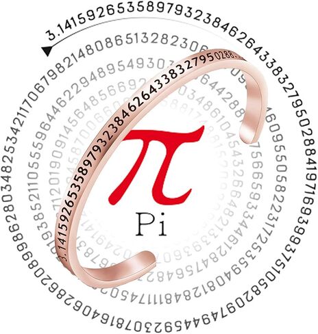 سوار Pi 3.14 مجوهرات الرياضيات المهوس Pi رمز العلوم الرياضيات هدية المعلم in Kuwait