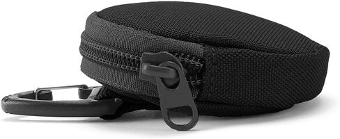 حامل أكياس العملات المعدنية، حقائب EDC التكتيكية المطورة، محفظة صغيرة للعملات المعدنية بسلسلة مفاتيح مع مشبك مثلث للسفر في الهواء الطلق، والمشي لمسافات طويلة، وصيد الأسماك، وركوب الدراجات، والصيد، إلخ. (3 قطع أسود) in Kuwait